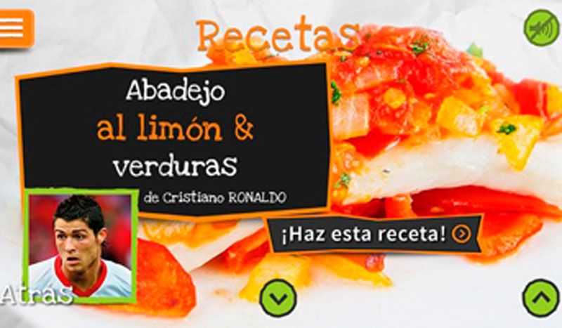 Prepara la comida... ¡Con Cristiano Ronaldo!