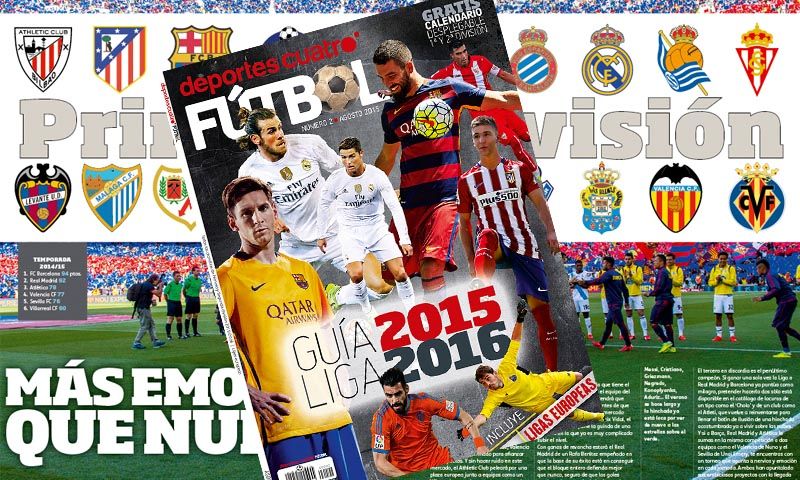 El número 2 de la revista Deportes Cuatro Fútbol a la venta a partir de mañana