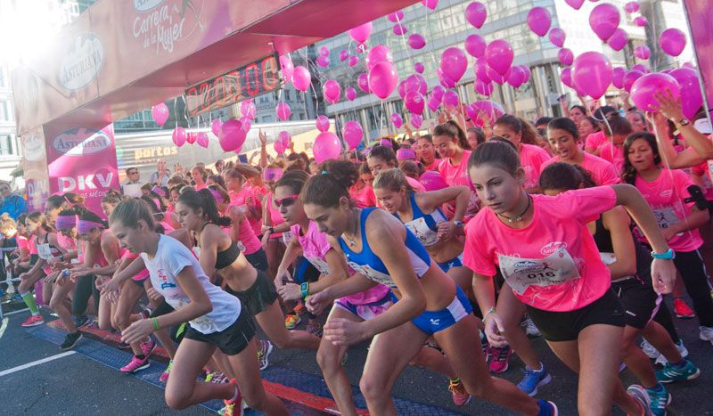 La Carrera de la Mujer de A Coruña en imágenes