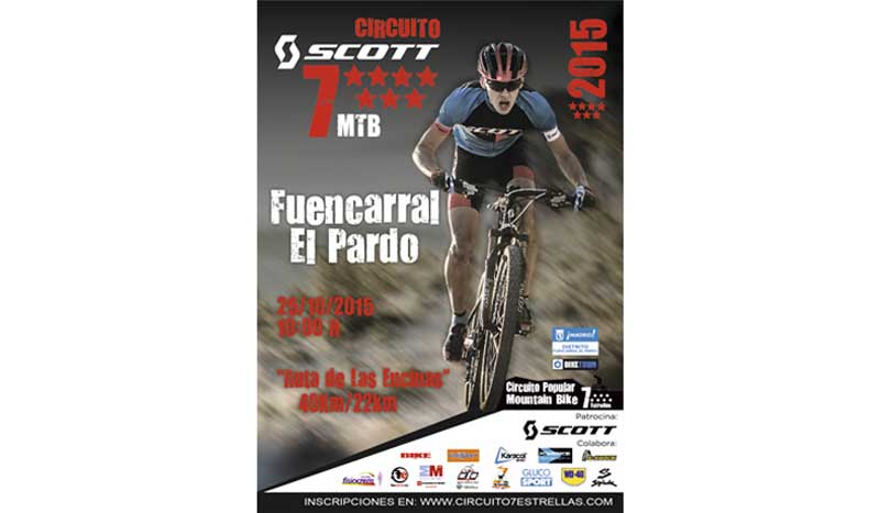 La última estrella del circuito de mountain bike madrileño