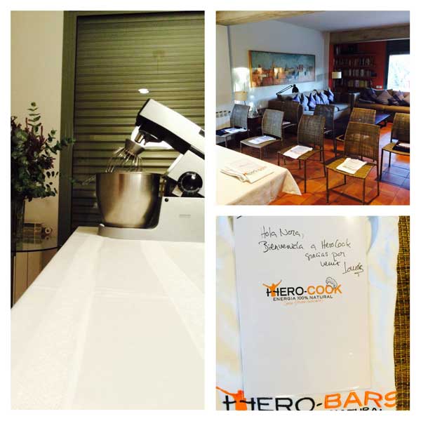 Primer taller Hero-Cook. ¡Entre Phil y los zumos andaba la cosa!