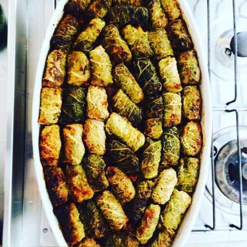 Farcellets de col y carne Farcellets de col y carne