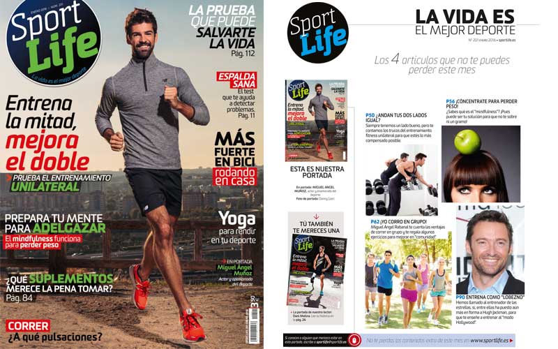 El número 201 de Sport Life ya en los quioscos, ¡tu mejor propósito para el 2016!