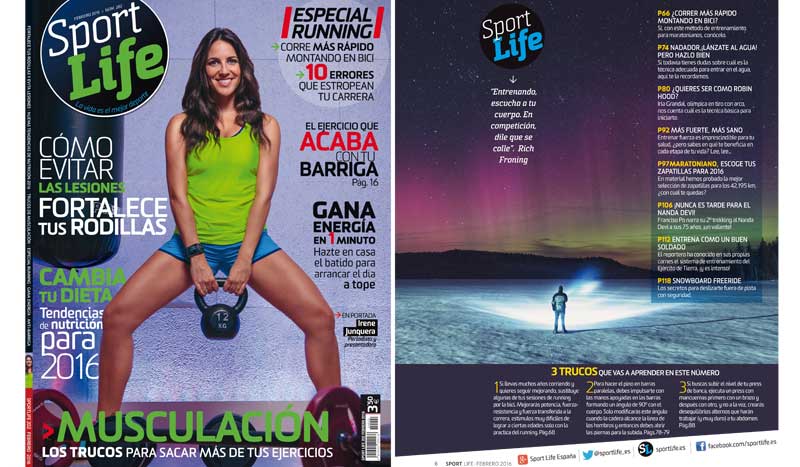 El número 202 de Sport Life febrero ya en los quioscos