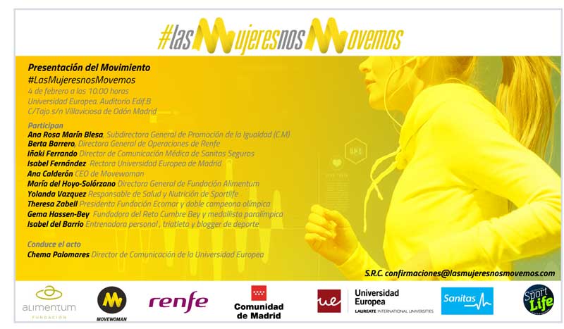 Las mujeres nos movemos el próximo 4 de febrero