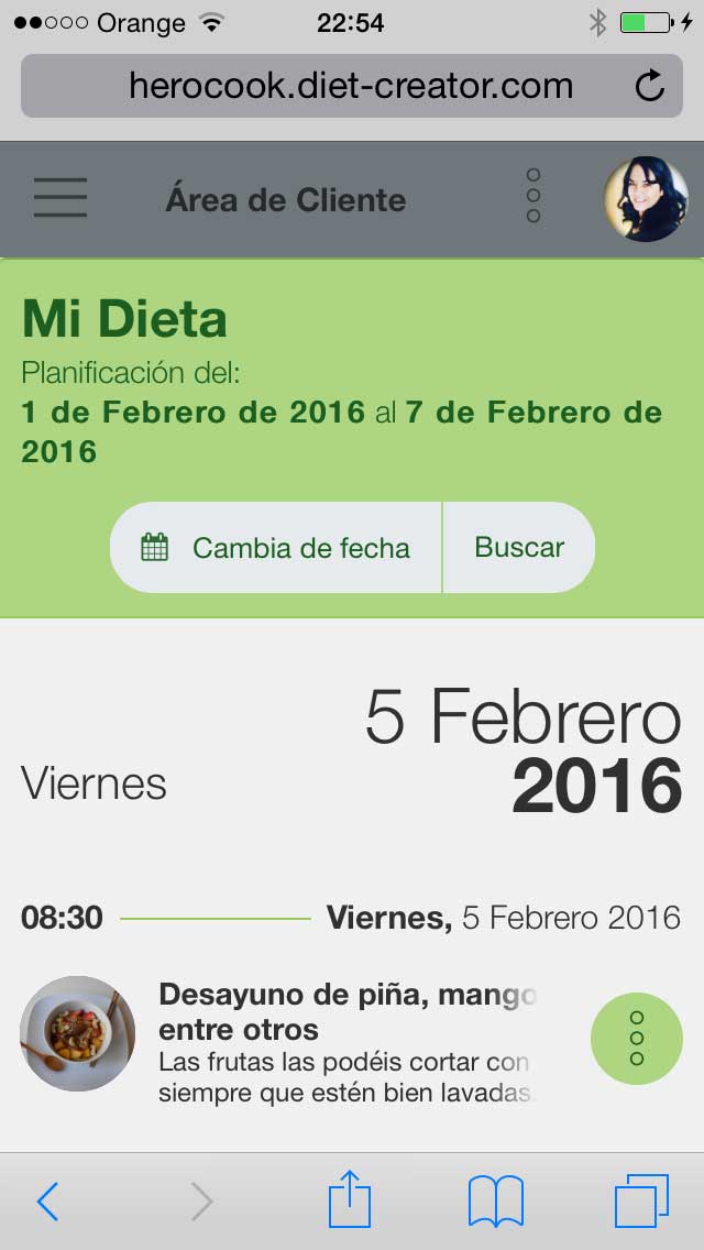 Personal cooking trainer: una app para ayudarte a comer bien Personal cooking trainer: una app para ayudarte a comer bien