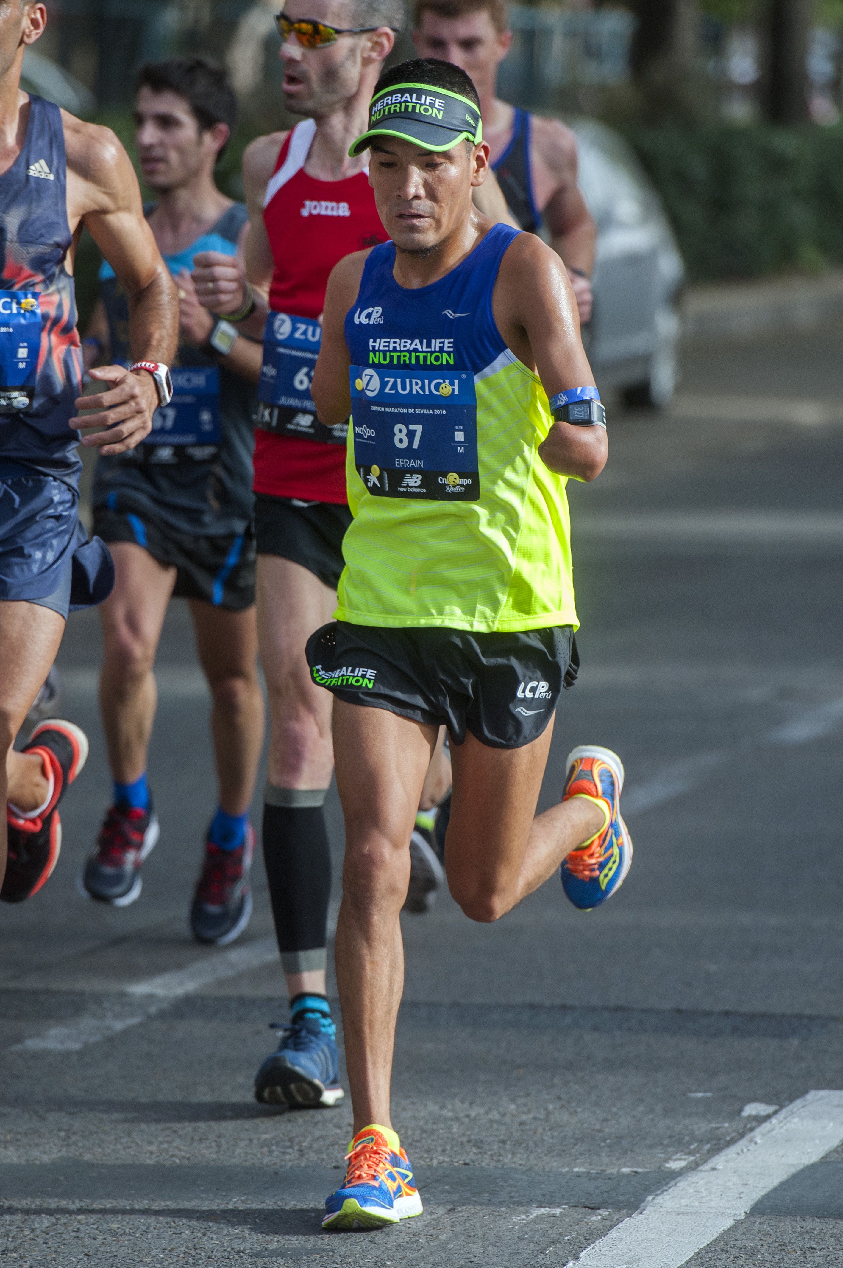 El increíble maratón de Efrain