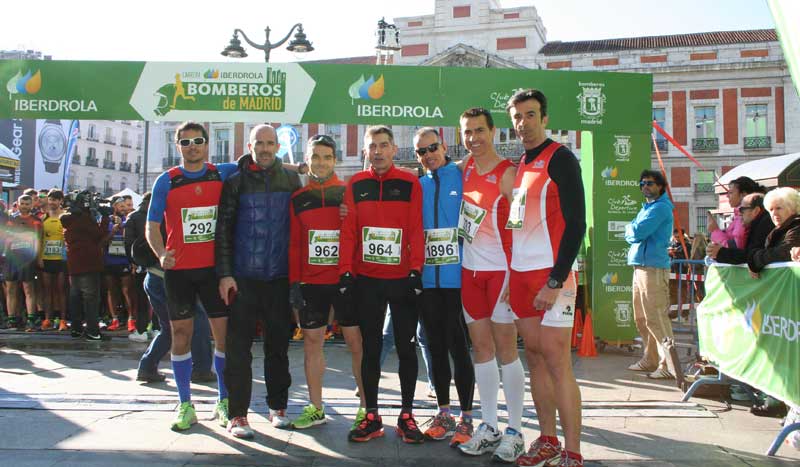 Una de las historias más emocionantes de la Carrera Bomberos Iberdrola de Madrid