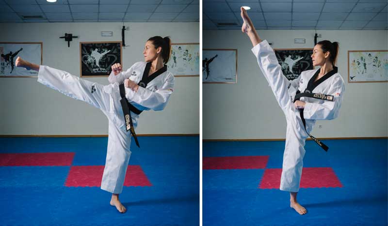 Taekwondo: tu patada a lo más alto
