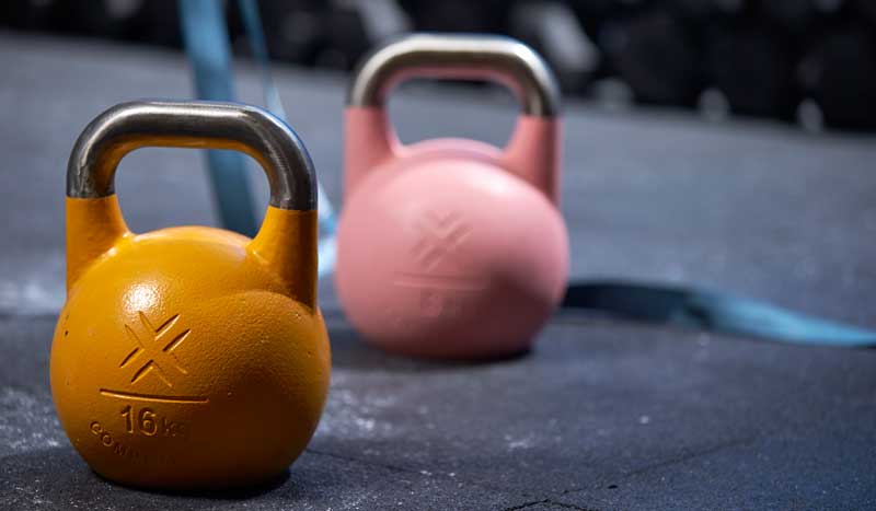 Entrena todo tu cuerpo con una kettlebell