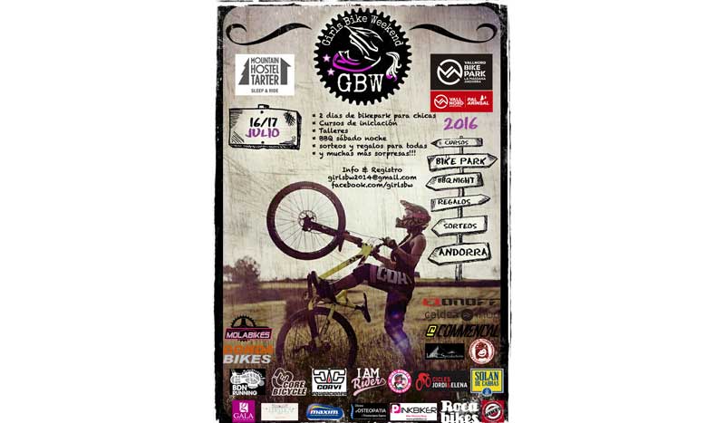 Girls Bike Weekend: ¡El fin de semana de bici para las chicas!