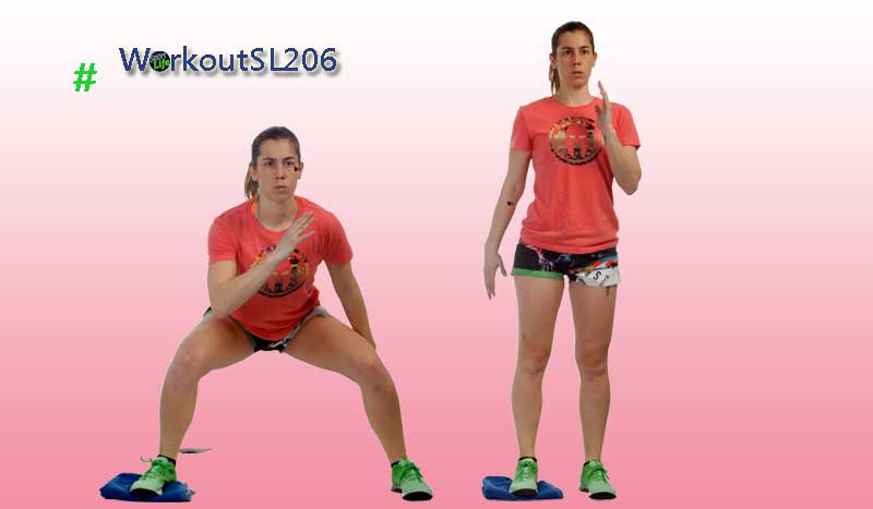 Workout Sport Life Junio: entrenamiento con toalla