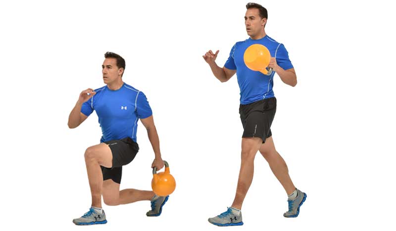 Split con pull: un ejercicio para avanzar y controlar la inercia