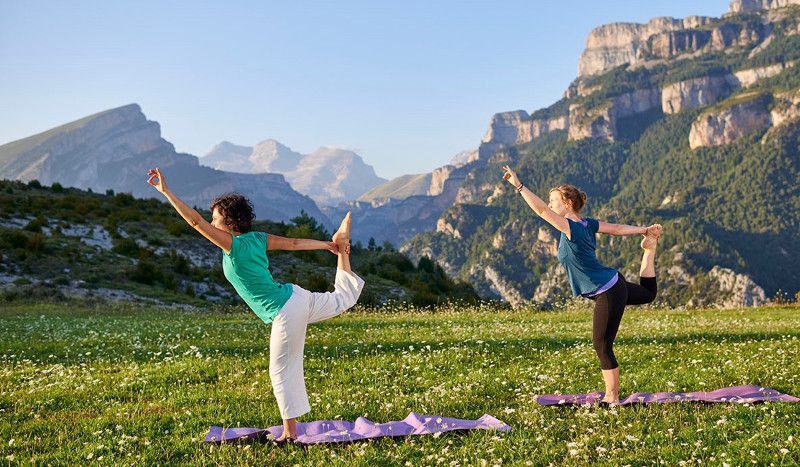 Retiro de yoga, meditación y senderismo en Huesca