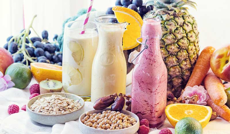 Zumos, batidos y smoothies para deportistas