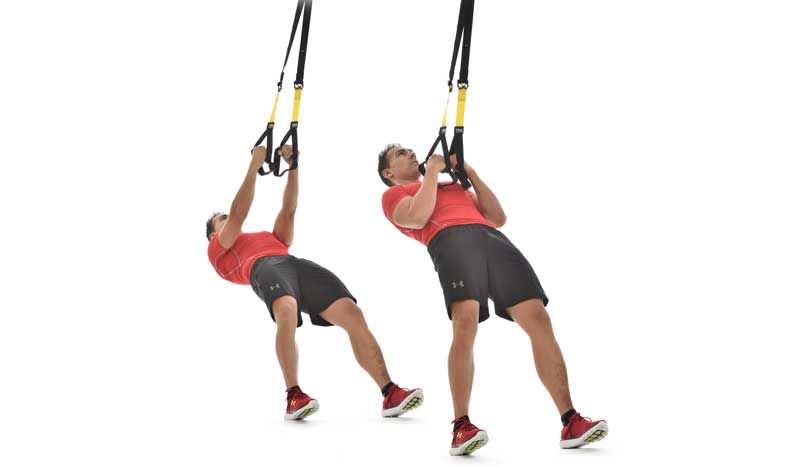 Circuitos para hacer en casa: entrenamiento en suspensión