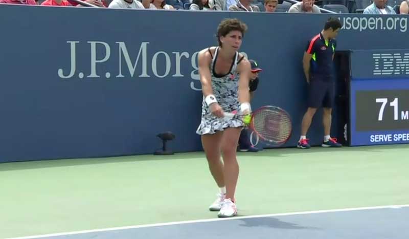 Se acercan los cuartos de final y Carla Suárez cae eliminada en el Us Open