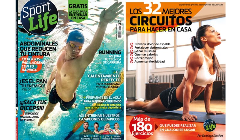 La guía para entrenar en casa con tu Sport Life de octubre