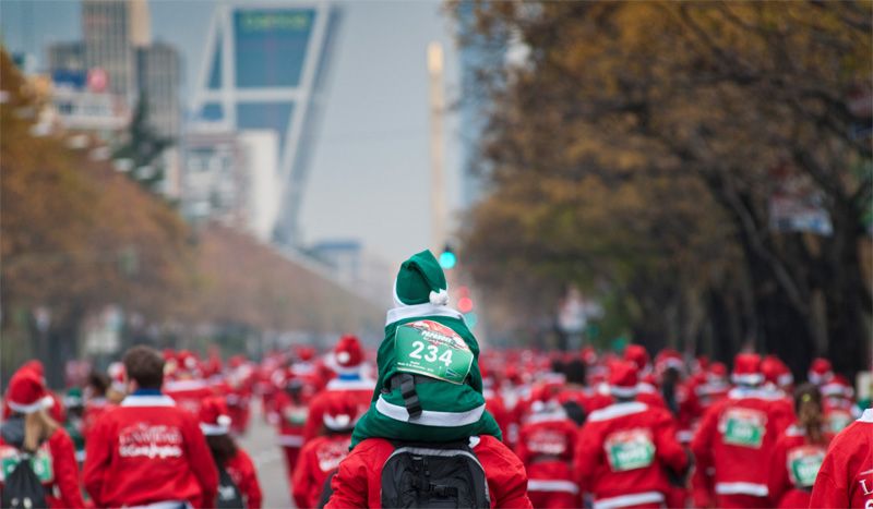 ¿Quién es el Papá Noel más rápido de España?