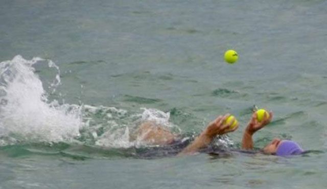 ¡Completa un triatlón haciendo malabares!