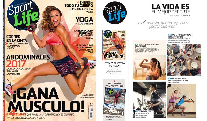 Así es el Sport Life 212 de diciembre por dentro