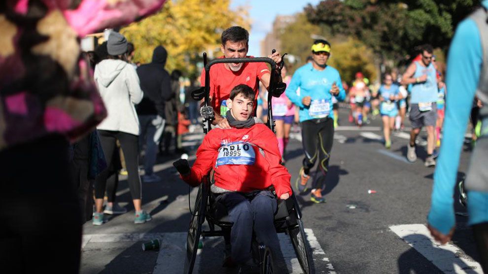 José Manuel y Pablo: el maratón de la gran sonrisa
