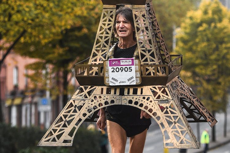 Los 10 disfraces más locos para correr un maratón