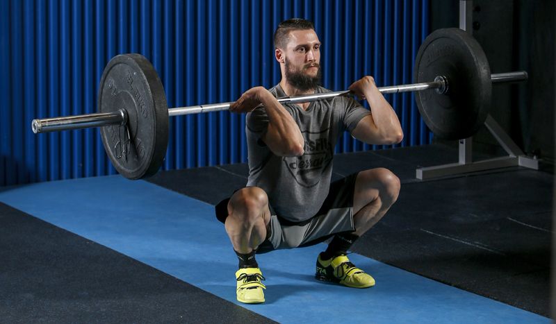 WOD del coach: Row más Thrusters más Pull up por tiempo