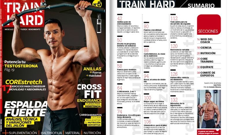 ¡El nº 5 de Train Hard ya está aquí!