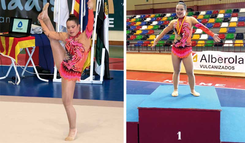 Sara Marín, una gimnasta extraordinaria