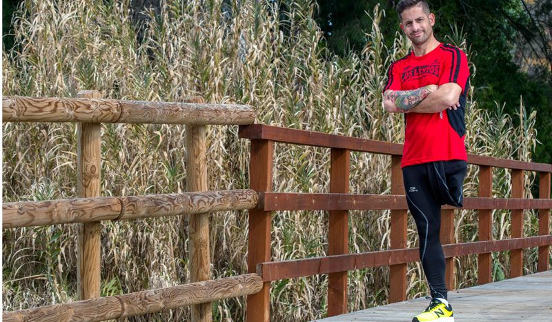 Francisco Vaquero: medios maratones con una sola pierna