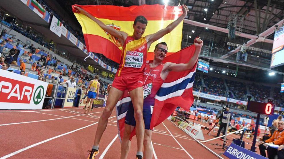 Mechaal, único oro para España en el Europeo de atletismo
