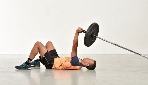 Ejercicios Para Entrenar Tren Superior Con Landmine O Barra Anclada Al Suelo