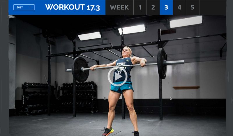 CrossFit: El duro WOD 17.3 de los Open, ¿te atreves con él?
