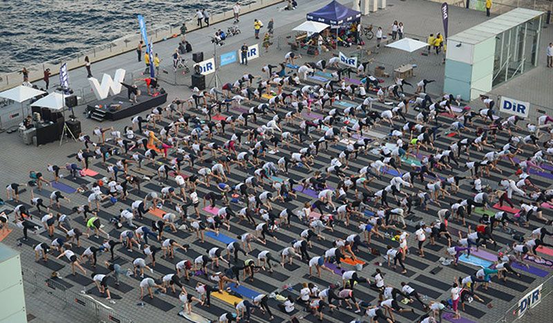 5 días y hasta 94 clases de yoga en el Global Yoga Congress