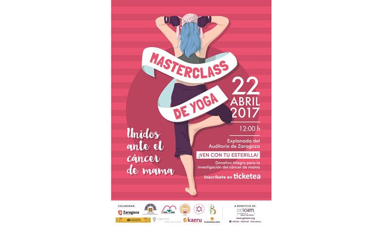 Masterclass de yoga: unidos ante el cáncer de mama