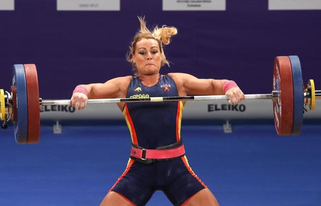 Lydia Valentín, campeona de Europa por tercera vez
