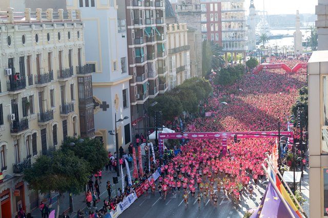 Marta Esteban gana la Carrera de la Mujer de Valencia