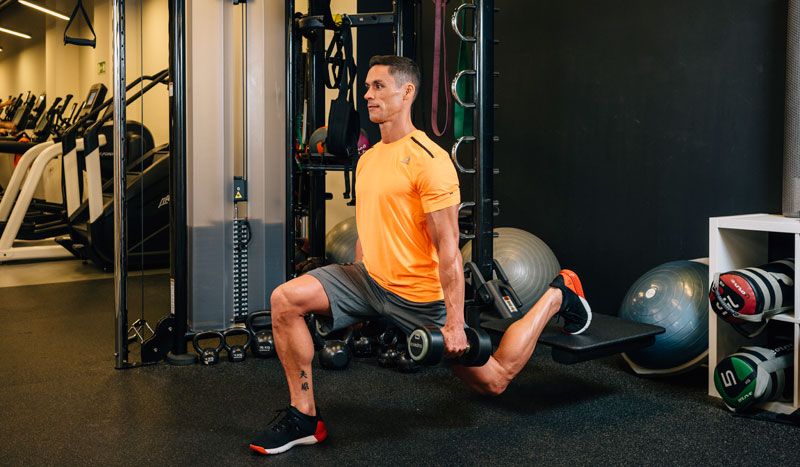 Squat unipodal: un ejercicio funcional y específico para tus piernas