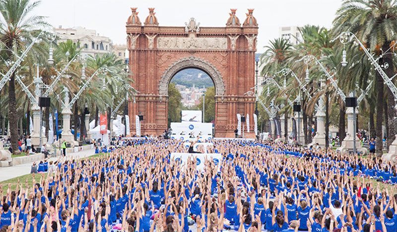 Free Yoga by Oysho arranca en Barcelona