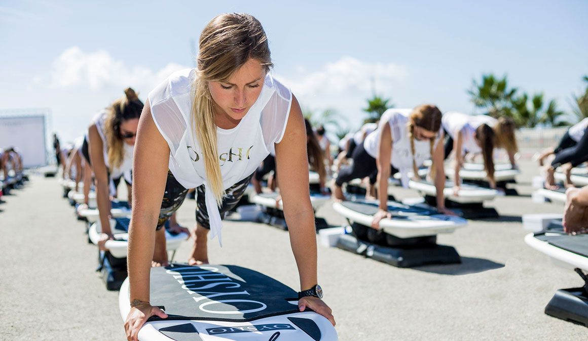 Fitness + surf en el Oysho Surf´s Up