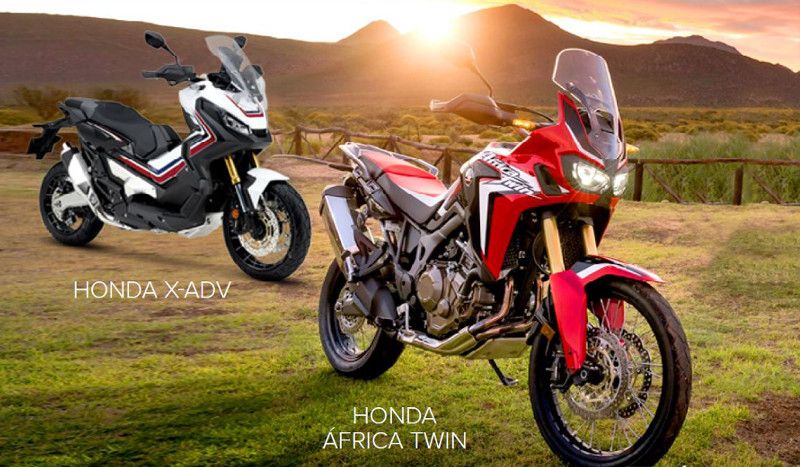 Prueba la mítica Honda África Twin y la Honda X-ADV