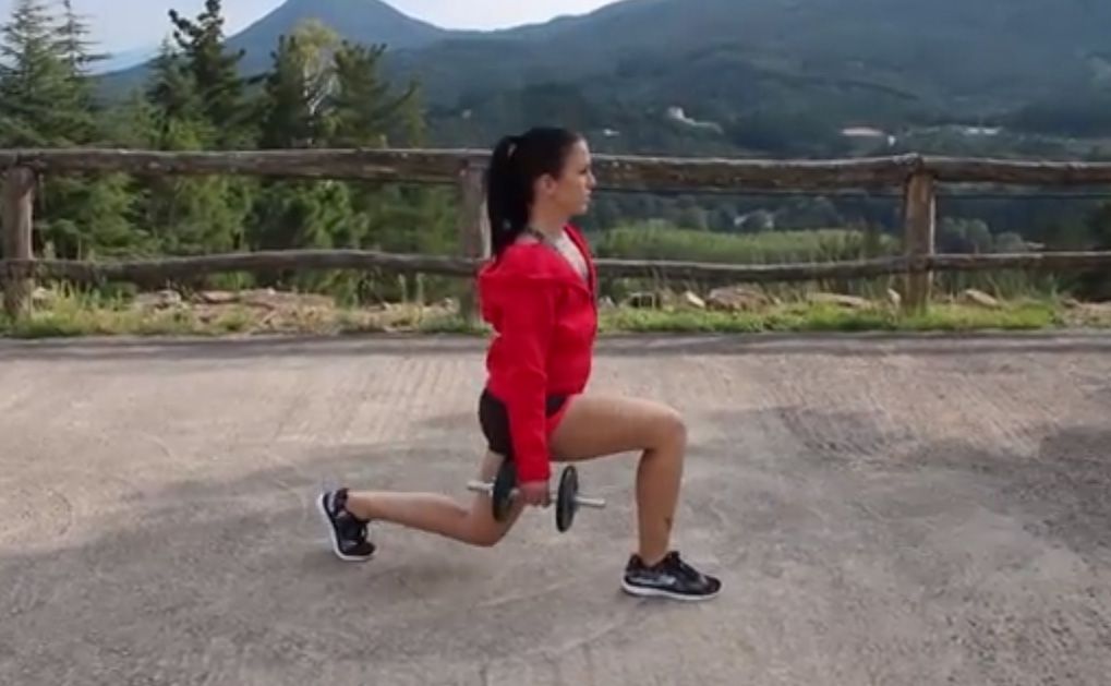 Circuito en casa para moldear las piernas