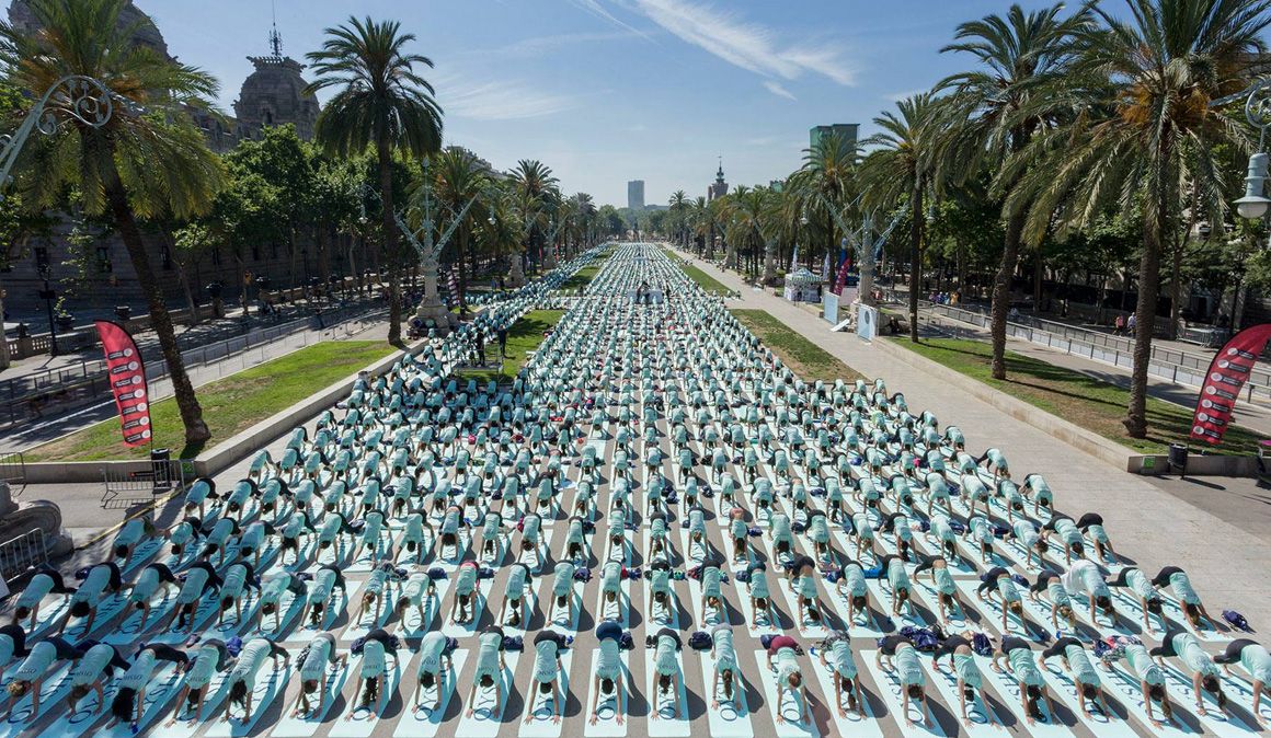 El yoga más internacional sigue su gran gira: Free Yoga by Oysho