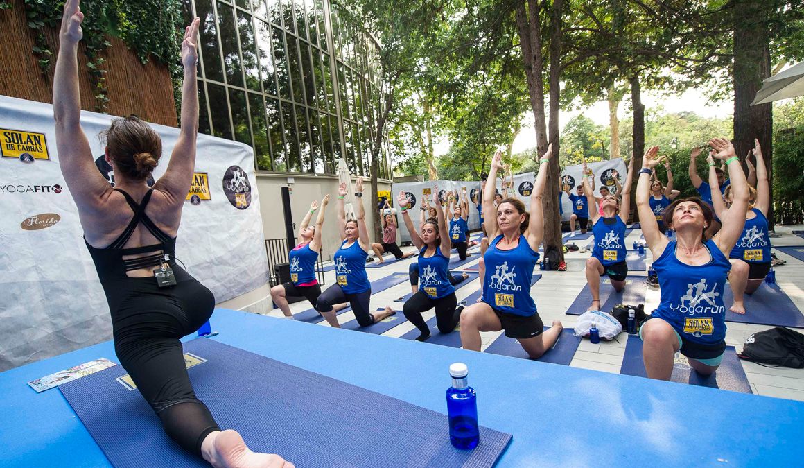 ¡Así vivimos el primer evento de YogaRun Solán de Cabras!