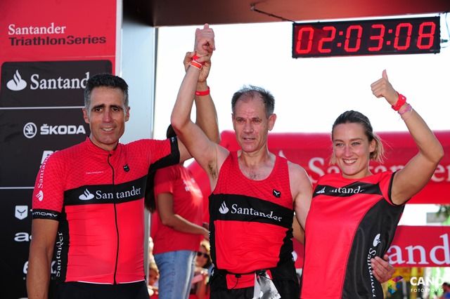 Mireia, Indurain y Abel Antón, equipo de ensueño para el Triatlón de Barcelona
