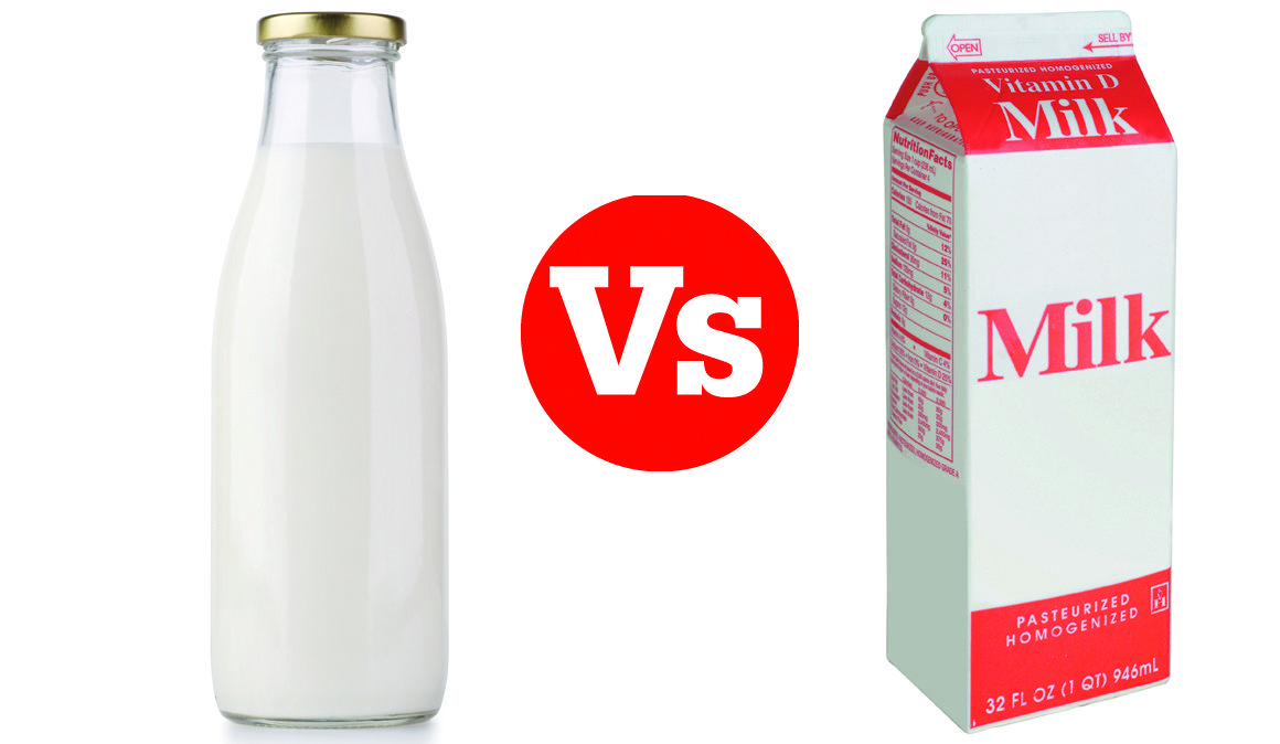 Leche fresca o leche UHT, ¿qué es más sano?