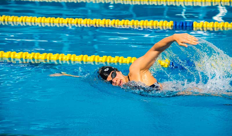Los puntos claves para un estilo a crol de 10 en natación