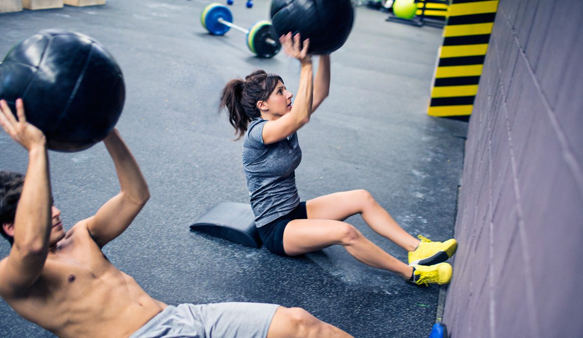 Entrenamiento de CrossFit combinado: de fuerza, metabólico y resistencia