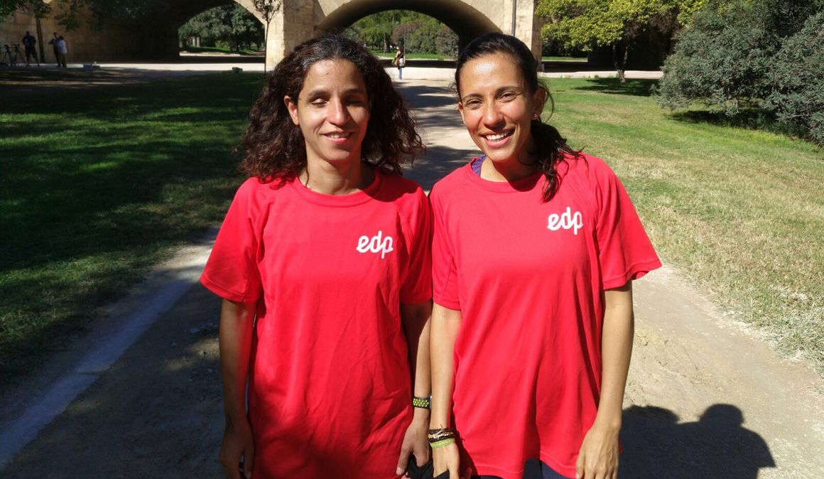 El gran ejemplo de dos corredoras: Ana Lucía y María José